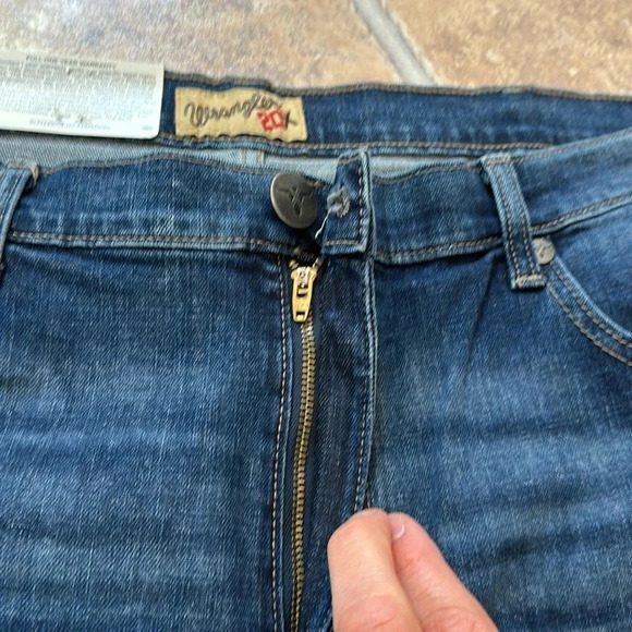 NWT Wrangler Jeans Vintage Boot 38x30 Western Mens 20X 112323415 Stretch Zip Fly - Picture 12 of 14